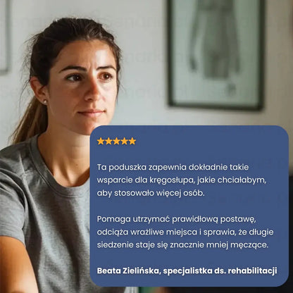 OrtoRest - Poduszka Ergonomiczna do Siedzenia Senaria