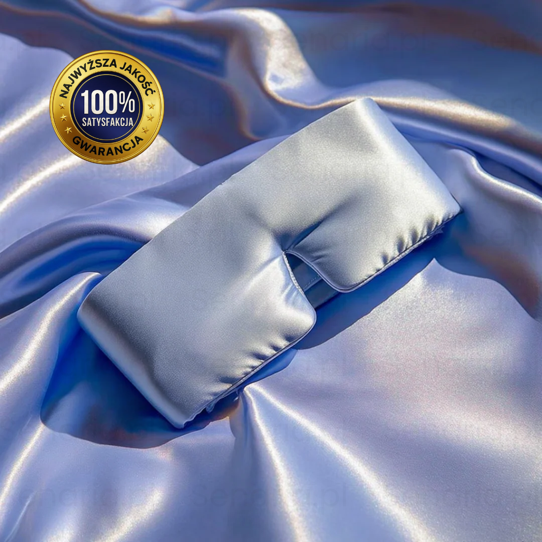 SenLuxe - Saténová čelenka na spaní