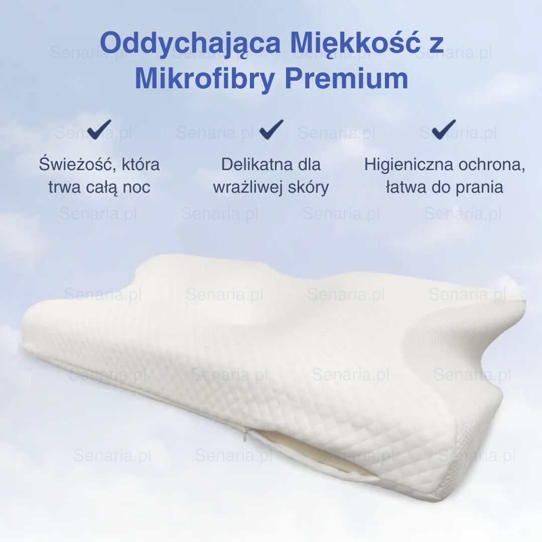 Oddychająca Poszewka z Miękkiej Mikrofibry dla OrtoSen - Senaria