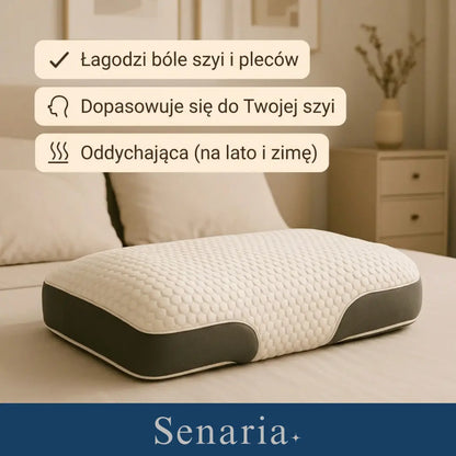 OrtoSen 1.0 - Poduszka Wspierająca Kręgosłup Senaria