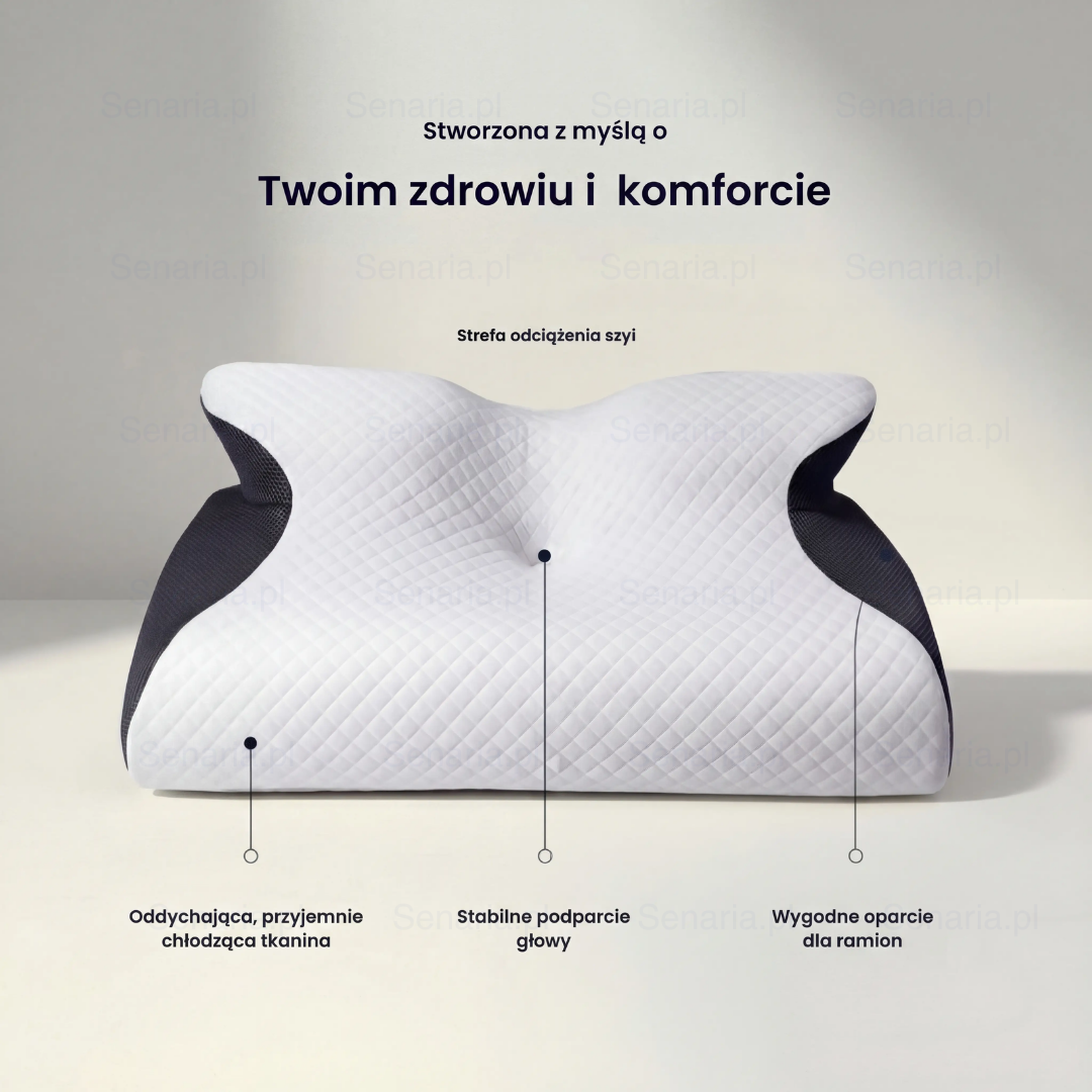 Polštář OrtoSen 2.0: Úleva od Bolesti Krku