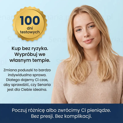 OrtoSen 1.0 - Poduszka Wspierająca Kręgosłup Senaria