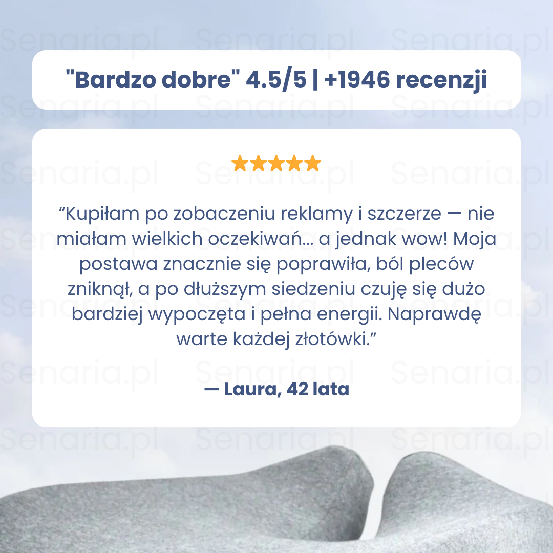 OrtoRest - Ergonomický polštář na sezení