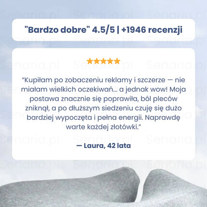 OrtoRest - Poduszka Ergonomiczna do Siedzenia Senaria