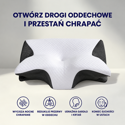 Poduszka OrtoSen 2.0 – Cicha Noc bez Chrapania - grafika 2