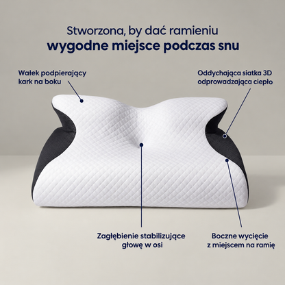 Stworzona, by dać ramieniu wygodne miejsce podczas snu - budowa OrtoSen 2.0